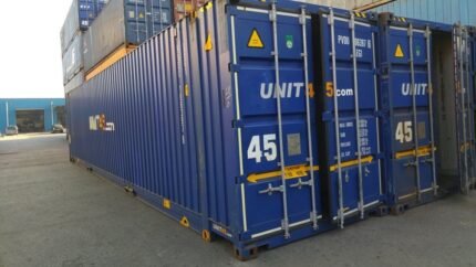 Contenedor maritimo de 45 pies High Cube Pallet Wide