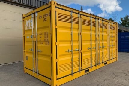 Contenedor 20 pies nuevo cubo alto mercancías peligrosas